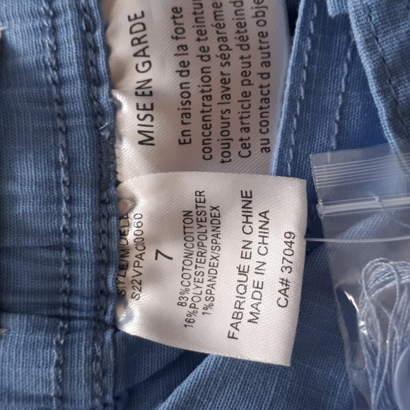 BSF Cotton wide leg summer pants/BNWT - Picture 11 of 11